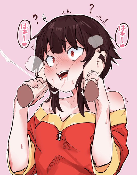 いきなりカズマにベロチューされて戸惑う
可愛いめぐみん 