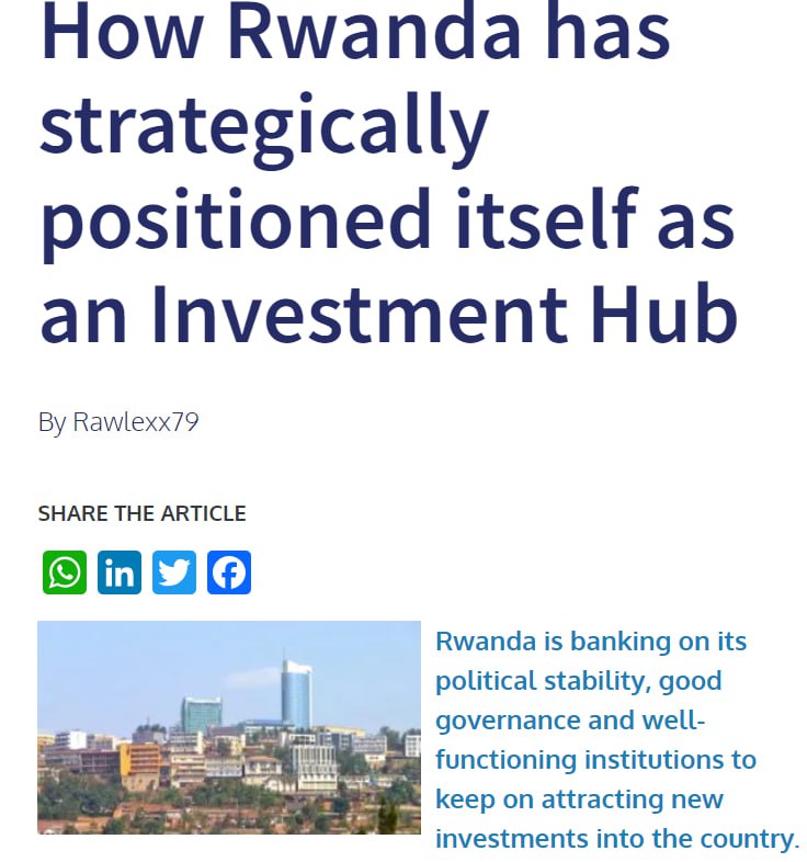 We've not like everyone else had the luxury to build a strong private sector earlier on, but we were able to multiply the little we had & aiming that for each area, we become the hub for the region & beyond! #Kagame 
#GoodGovernance #VisionaryLeaders #RwandaAt30 #RwandaIsOpen