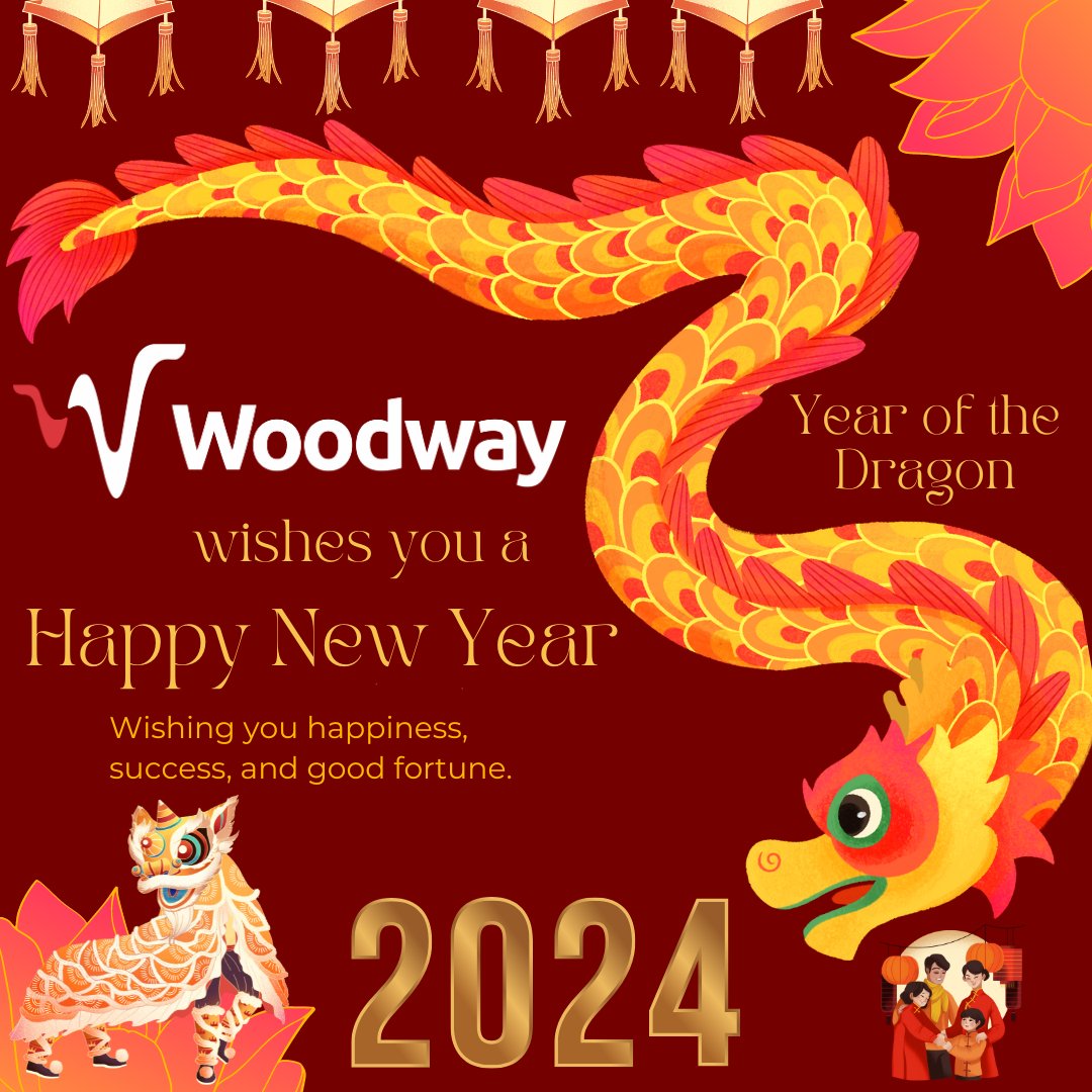Woodway wishes you all a safe and enjoyable Chinese New Year! We hope you have an amazing day with your family and friends 🐉 #chinesenewyear2024 #festivities #happynewyear #yearofthedragon