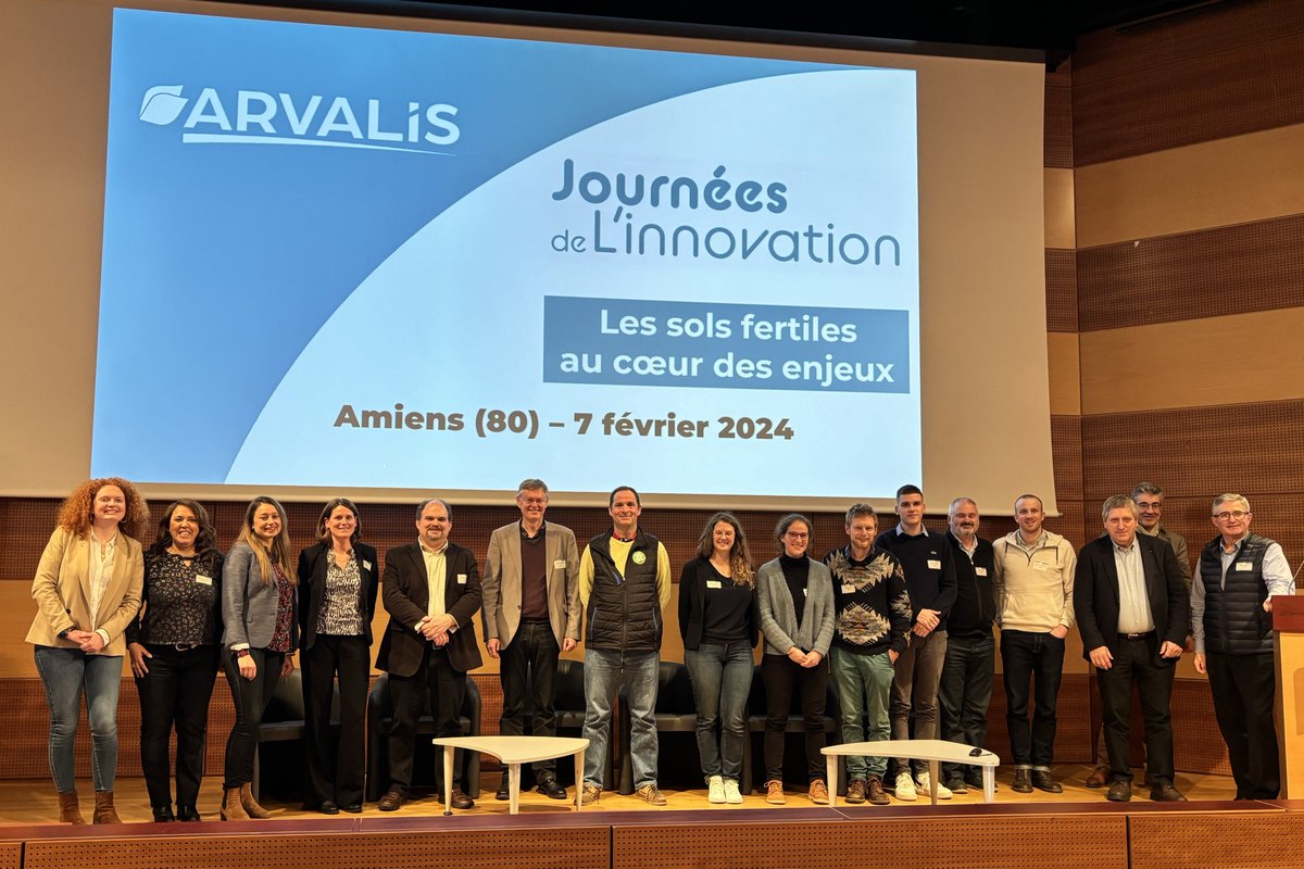 ArvalisHdF's tweet image. 👨‍👧‍👧 500 agriculteurs et techniciens ont participé à la 2è édition des Journées de l&apos;Innovation #JIARVALIS lors des 3 réunions #filière #linfibre #pommedeterre #céréales dans l&apos;auditorium du Crédit Agricole Brie Picardie à #Amiens