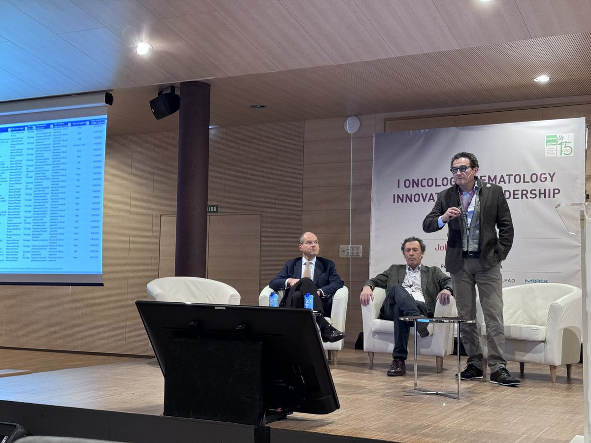 Oncology-hematology innovation &amp; leadership. Summit. <a href="/SEDISA_NET/">SEDISA</a> 
En terapia oncológica el mundo químico va a desaparecer, el biológico está en transición y las terapias avanzadas son las que van a prevalecer.