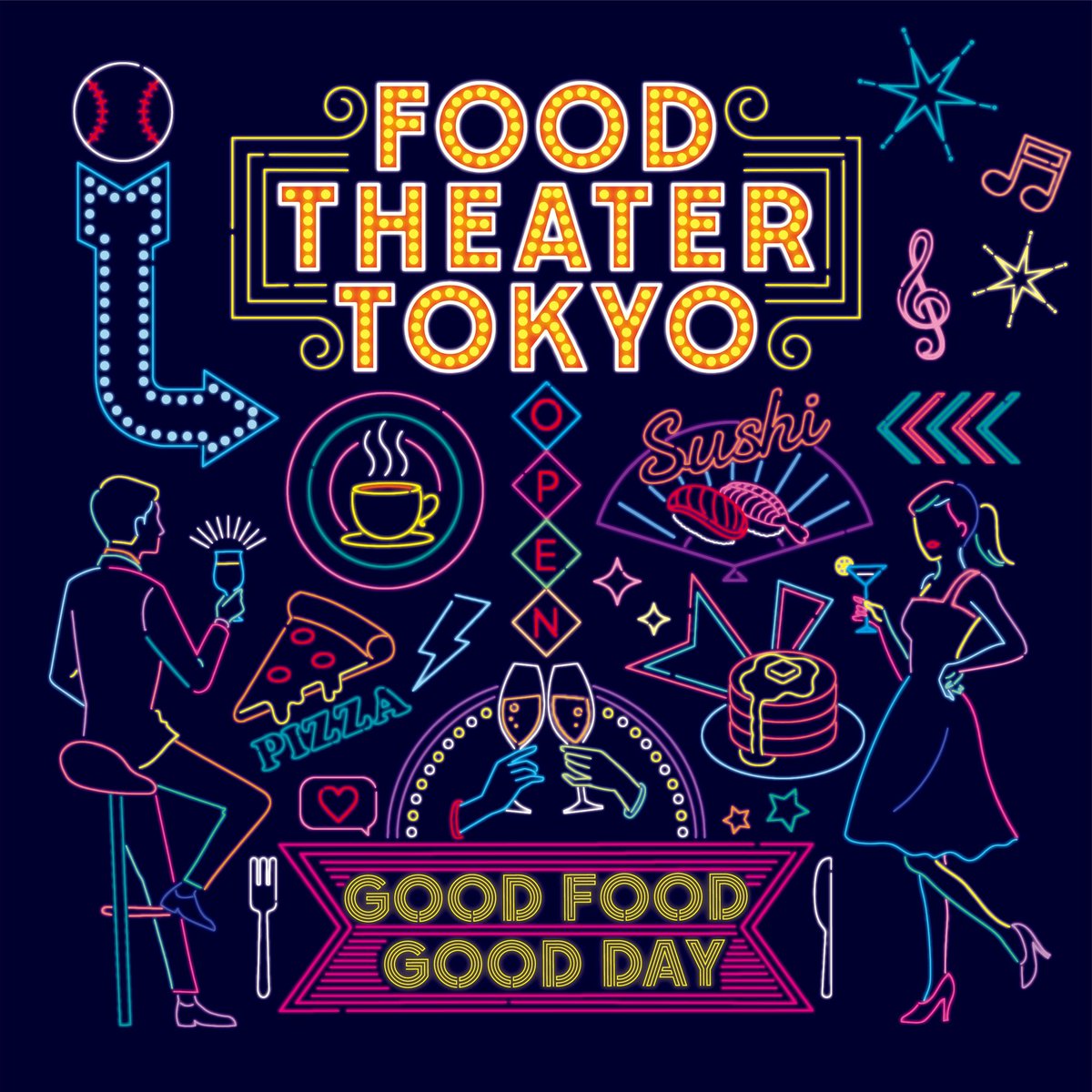 eriinami's tweet photo. Artwork for TOKYO DOME GROUP 2024 Calendar (Sep.) ⚾️🍸🍕 https://t.co/790ORrEEkH