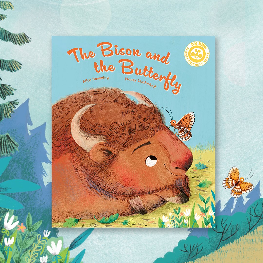 Cover reveal! 👀🥳

We're so happy to be able to share the front cover of our first children's book - published by Ivy Kids, written and illustrated by the wonderful Alice Hemming &amp; Nancy Leschnikoff.

👉 Preorder your copy now before its release in July! kwtg.uk/bison-and-butt…