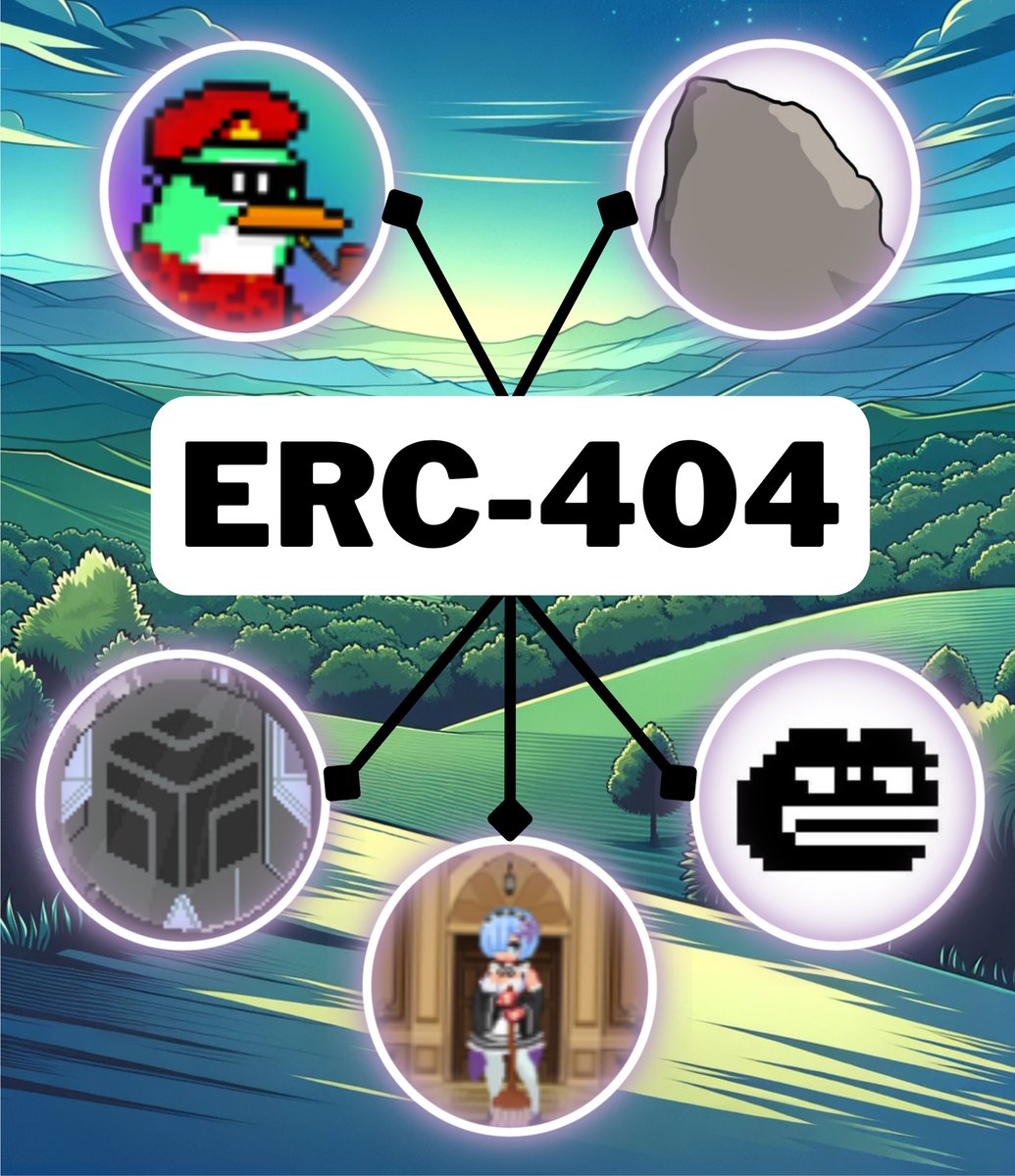 0xGolden_'s tweet photo. ERC-404 tokens have 50x - 100x and will continue to do so as it is currently the hottest narrative📈

- What is ERC-404
- Why it is so revolutionary
- What is Pandora
- 5 ERC-404 projects with 50x - 100x potential

The Ultimate Must Read ERC-404 Thread👇🧵