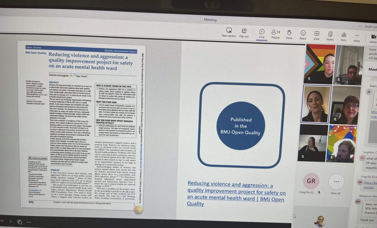 shamila77758320's tweet photo. Well done Katrina Pommells for the great work, great knowledge #Event10 AMPHNetwork @CatherineLNHS @PisaneschiLaura @SetG75 @BrownKayMiss @kay_marie83 @TeresaLean1 @DHSCgovuk @BurgessDawson @nmcnews @Greg https://t.co/Kc2TBaAztm