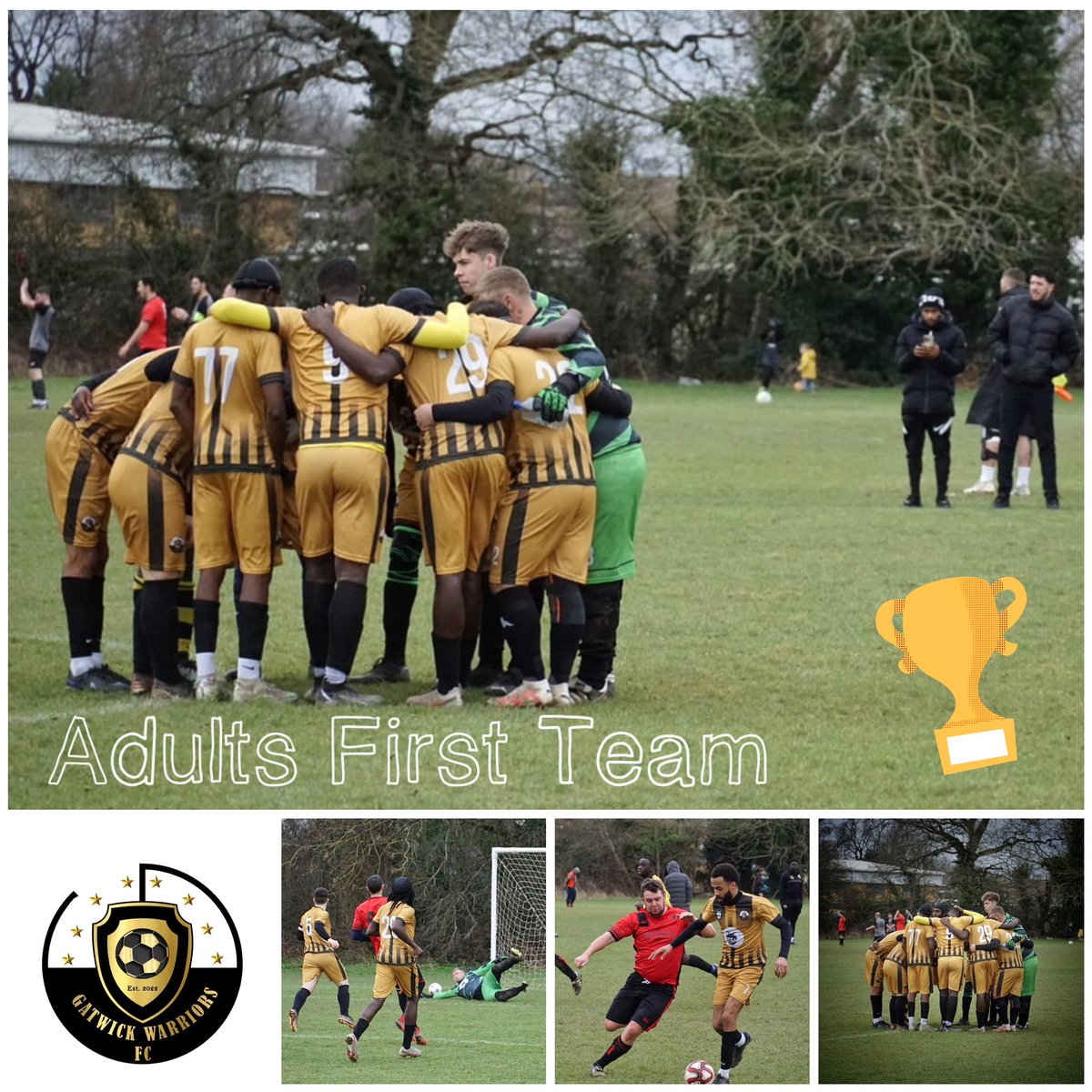 GATWICK WARRIORS ARE IN THE SEMI FINALS 💪 what a game and what heart each and every single one of the boys showed. 

Next Up ➡️ Hartfield Away in the League ⌛️

#upthewarriors⚜️