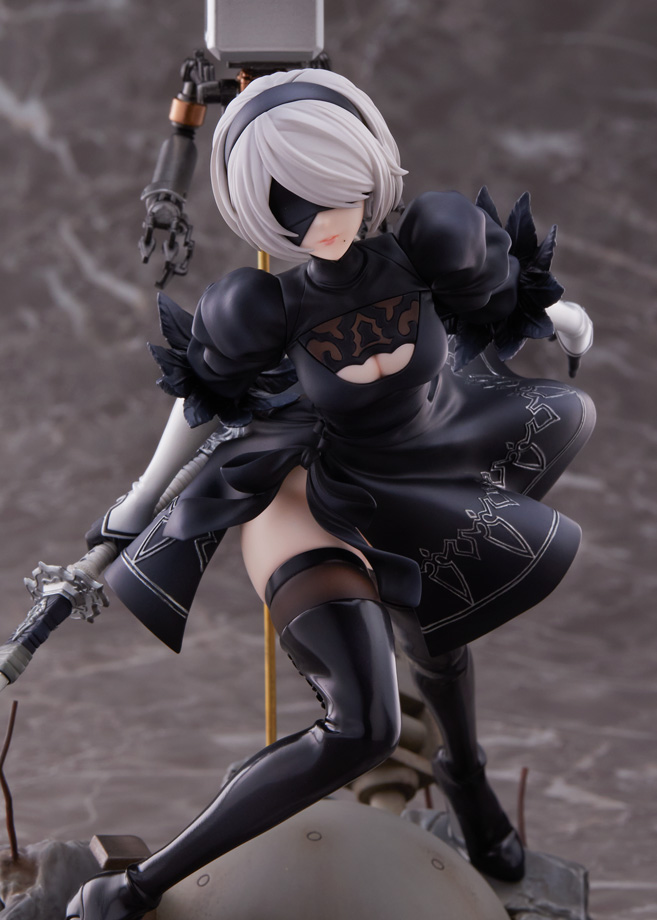 復刻受注締切間近/／ NieR:Automata Ver1.1aより 2B 1/7スケール