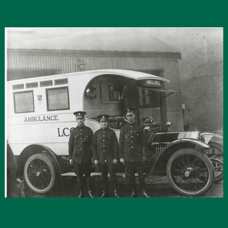 Ldn_Ambulance's tweet photo. This month marks the 109th anniversary of ambulance services in London... that's a lot of birthday candles! 🎂

It's fair to say our ambulances have changed a fair bit since 1915 🔽

Learn more about the work our Historic Collection does to keep this history alive #TBT