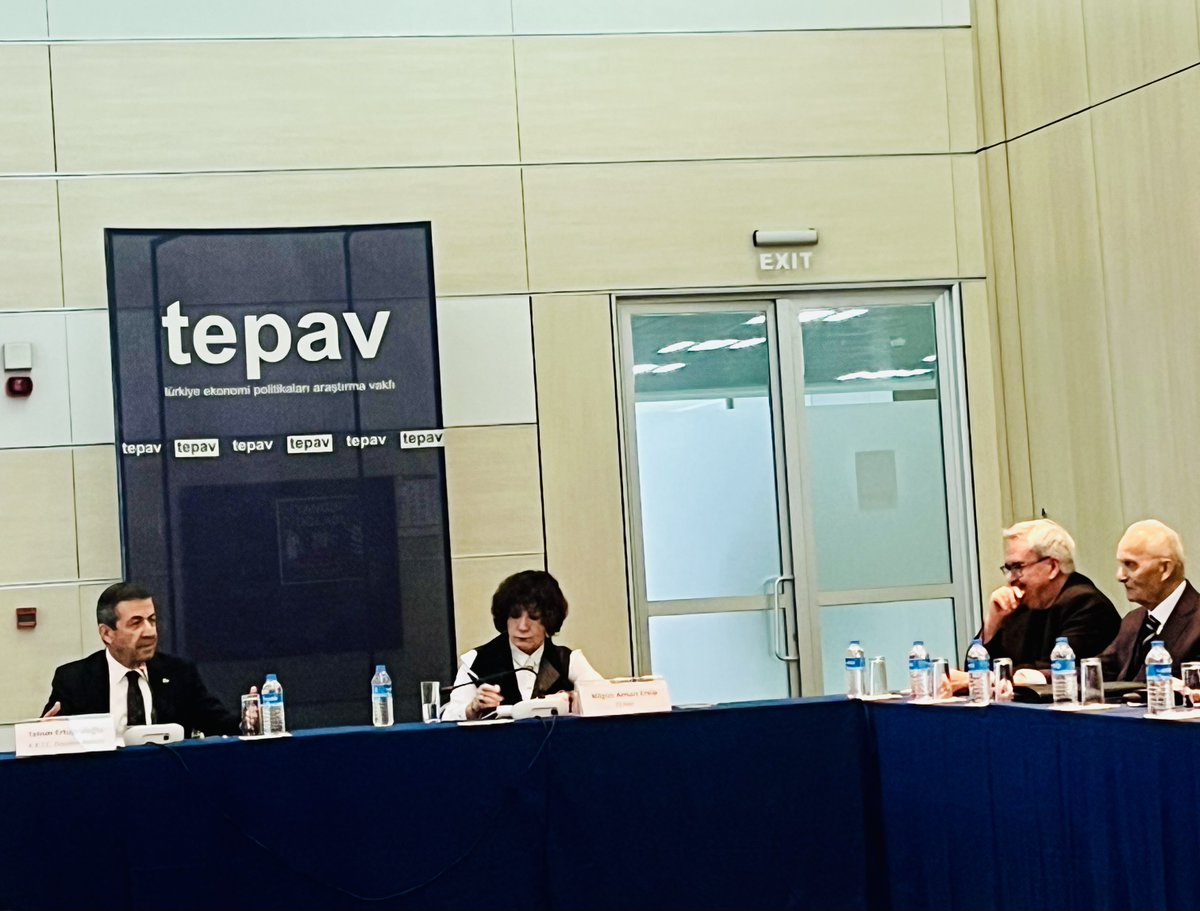 KKTC Dışişleri Bakanı Sn.Tahsin Ertuğruloğlu Tepav’da “Kıbrıs’ta Nereye” konulu yararlı ve aydınlatıcı bir konferans verdi/ A very useful & enlightening conf by the Foreign Minister of TRNC Mr. T. Ertugruloglu ⁦@TEPAV⁩