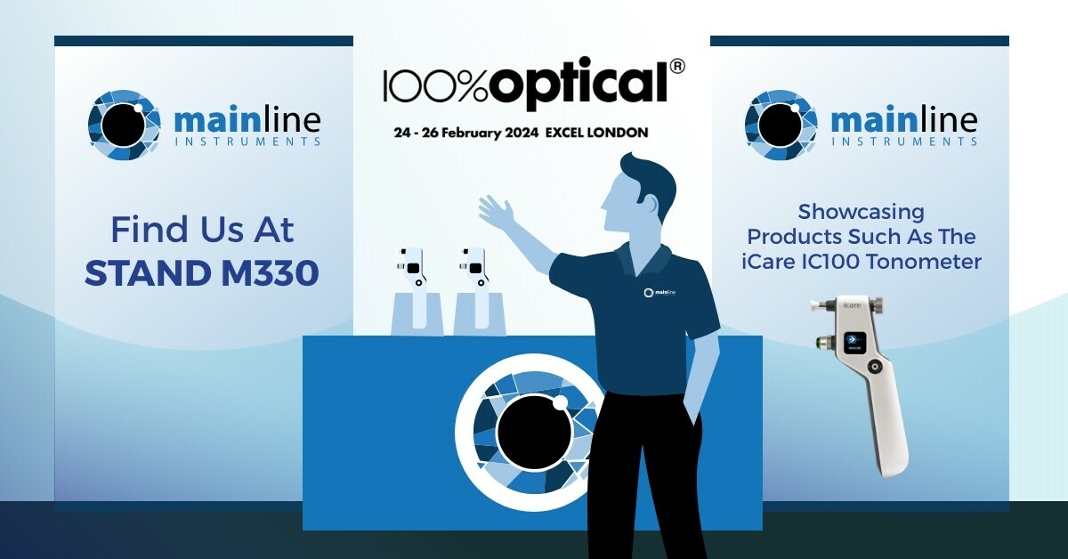 🌟COME SEE US AT 100% OPTICAL!! 🌟

24-26 FEB EXCEL LONDON

Pop along to STAND M330 from 24-26 February for a hands-on experience. 📅

Follow this link to register: eu1.hubs.ly/H07qTNz0”

We look forward to seeing you there!