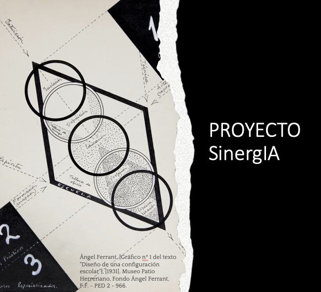 A punto de iniciar el "Proyecto SinergIA" que he preparado para mis estudiantes de 2º del Grado de Educación Primaria, donde exploraremos las posibilidades del uso de la inteligencia artificial como una aliada en los procesos de educación artística, plástica y visual.