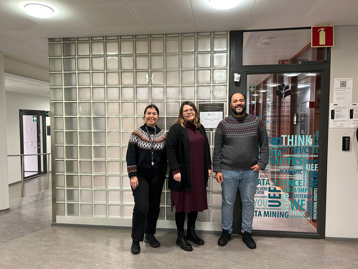 SonsolesLP's tweet image. We have loved having our colleague and friend @TormanenTiina from @LET_Oulu visiting us at @UniEastFinland for the last couple of weeks to continue our collaboration in learning analytics research. We will miss you Tiina and we hope that you visit us again soon :)