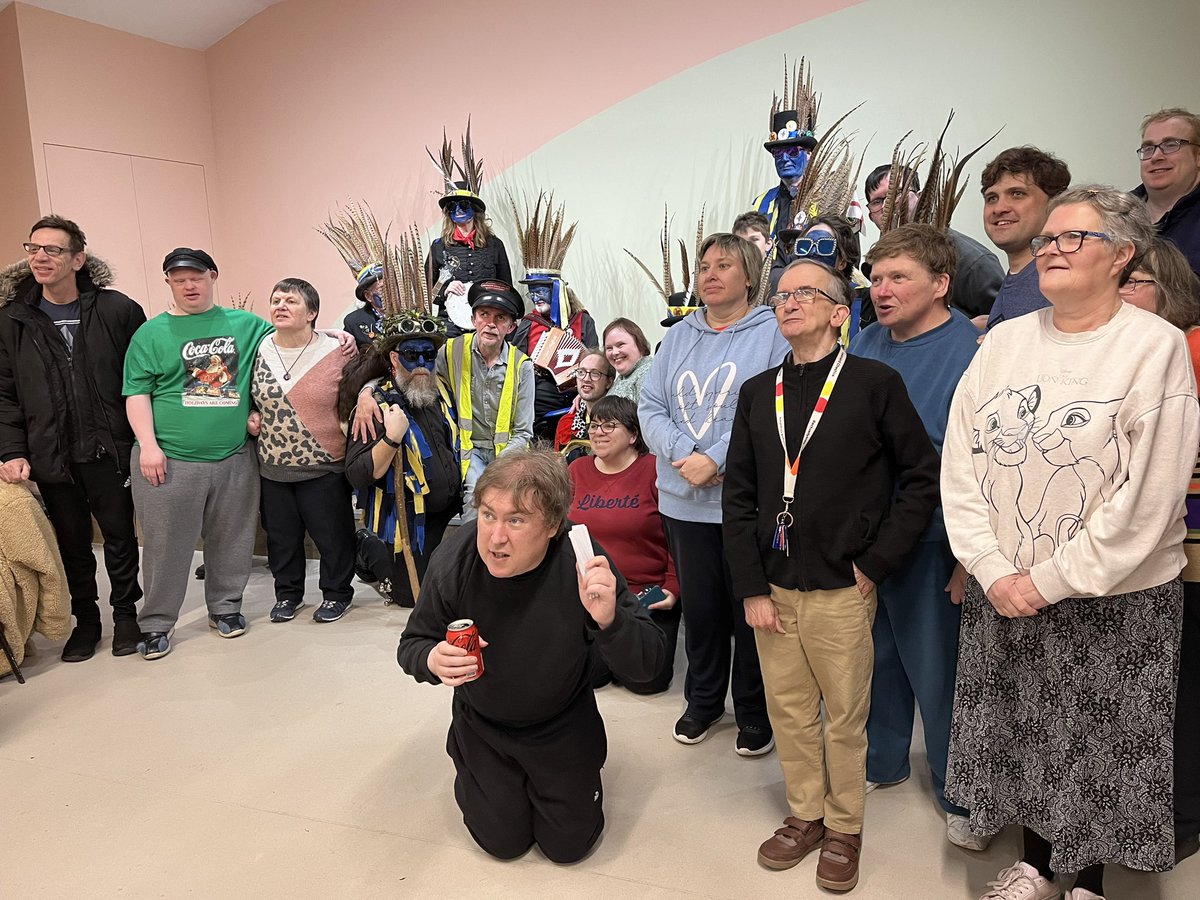 Another great evening at the Parkside Club for those with learning disabilities. There is no better or more rewarding audience❤️