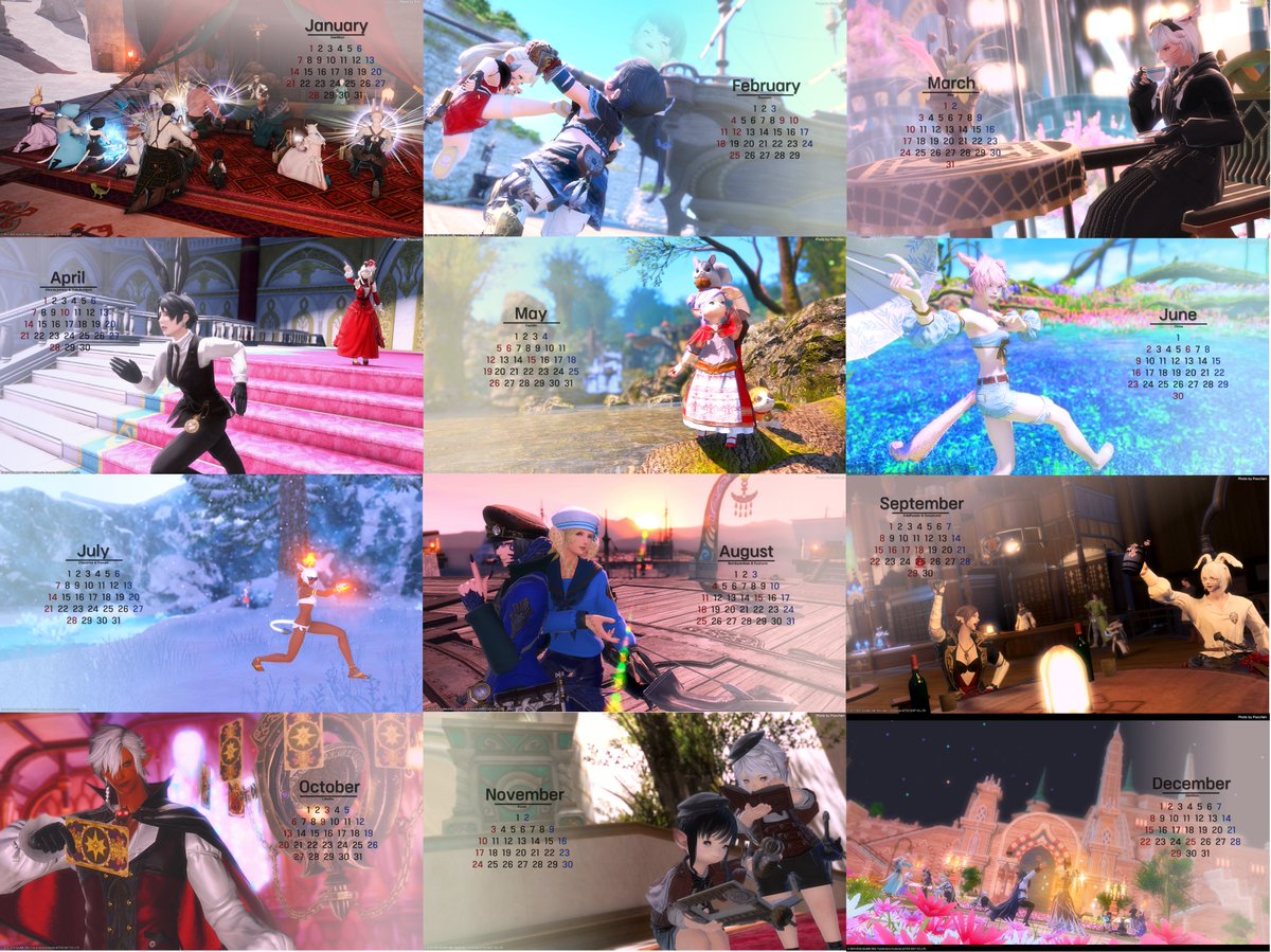 FF_F_C_R's tweet image. [2024년 새해 첫 프로젝트!]
연합 토벌전 이벤트 참여로 인해 조금 늦어졌지만 마침내 2024 주식회사로켓단 《단원》 달력이 완성되었습니다!
어김없이 고생해준 우리의 운영진 푸첸님께 무한한 감사와 박수를!
참여해주신 모든 부대원분들께 감사드리며, 즐거운 추억이 되었기를 바랍니다!