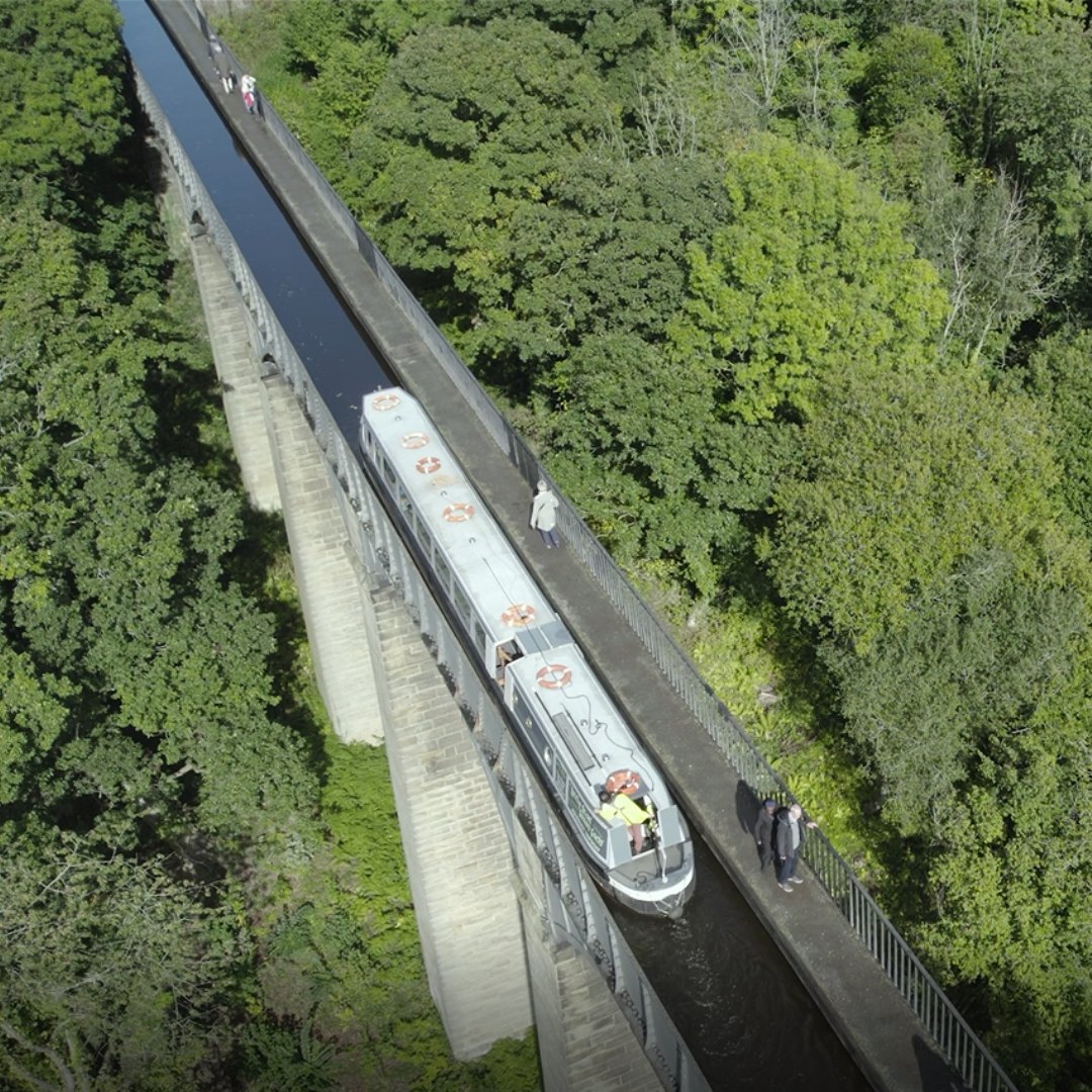 The Pontcysyllte Aqueduct reopens this month! Book your tickets for our trip boat 'Little Star' now by visiting our website or giving us a call on 0117 304 1122. anglowelsh.co.uk/little-star/