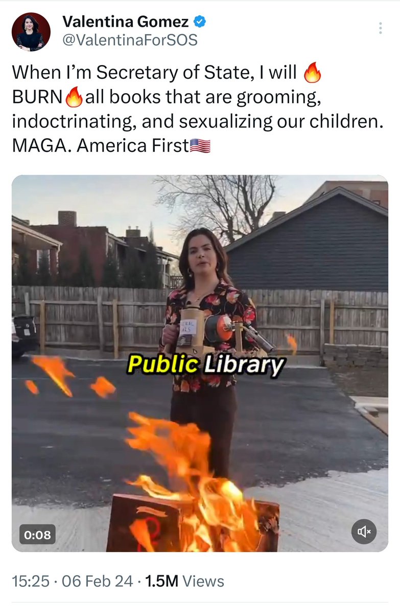 @TeachersCollege @Jonathan_Goomez What part of the curriculum focuses on burning books as part of a political platform?

@Columbia
#burningbooks 
#education
