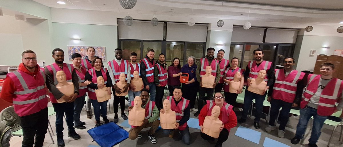 Thank you to this incredible group of people at te Kilkenny Volunteer Centre for a wonderful evening learning CPR! Strengthening the chain of survival.