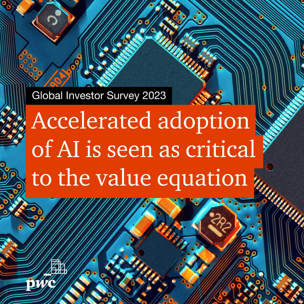 📋 When evaluating companies, investors ranked innovation and emerging technologies, such as AI, the metaverse and blockchain, among their top five priorities. Our latest Global Investor Survey shows that, despite risk, a faster adoption of #AI is seen as critical to the value