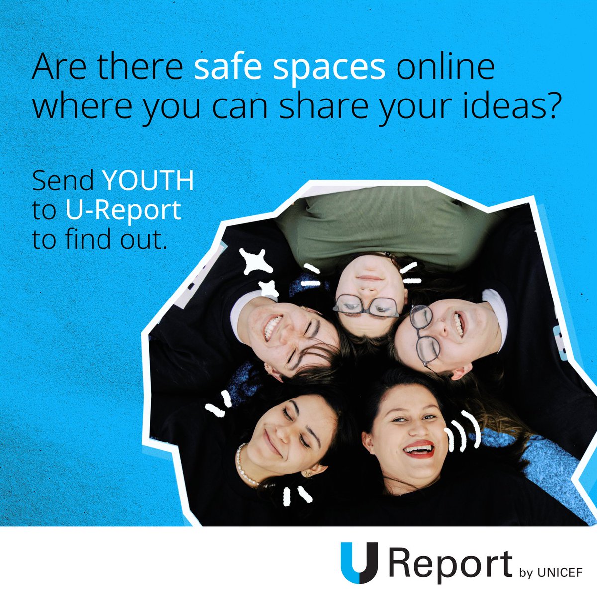 U-Report is <a href="/UNICEF/">UNICEF</a>’s digital community for young people, by young people, where you share ideas and opinions on issues that matter to you.

Click the link below to test your knowledge on the power of the digital world. 

▶️bit.ly/483PCxn

#YourVoiceMatters