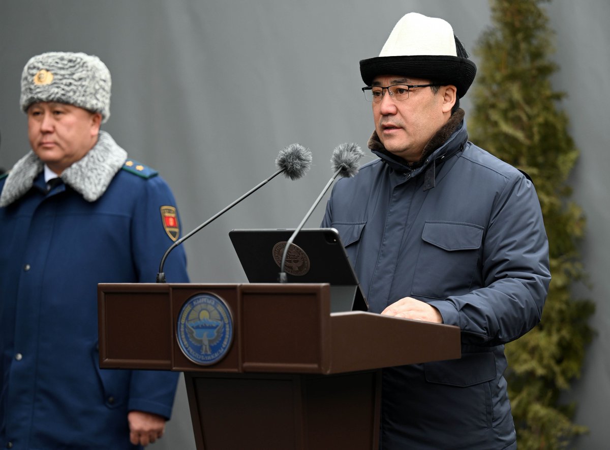 UTRK_kg's tweet photo. Президент Кыргызской Республики Садыр Жапаров сегодня, 8 февраля, принял участие в открытии нового здания прокуратуры Свердловского района г. Бишкек.

https://t.co/M3uT8tG9rQ https://t.co/lm5x6WaBsG