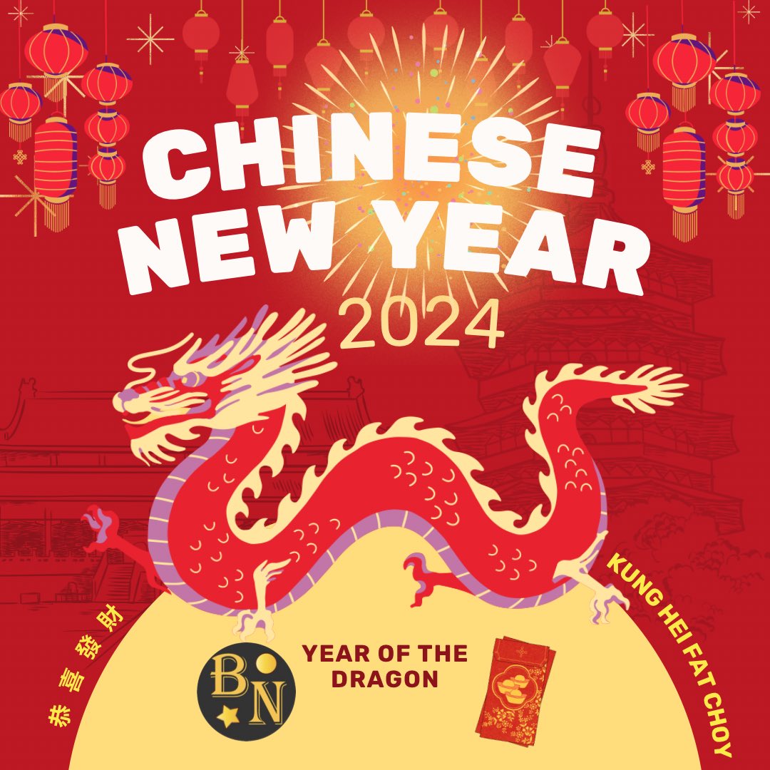 Wintinlin's tweet photo. Happy Chinese New Year 
Kung Hei Fat Choy 
㊗️大家 龍總大發財
🧧龍年健康平安 https://t.co/A4Hl6dOG84