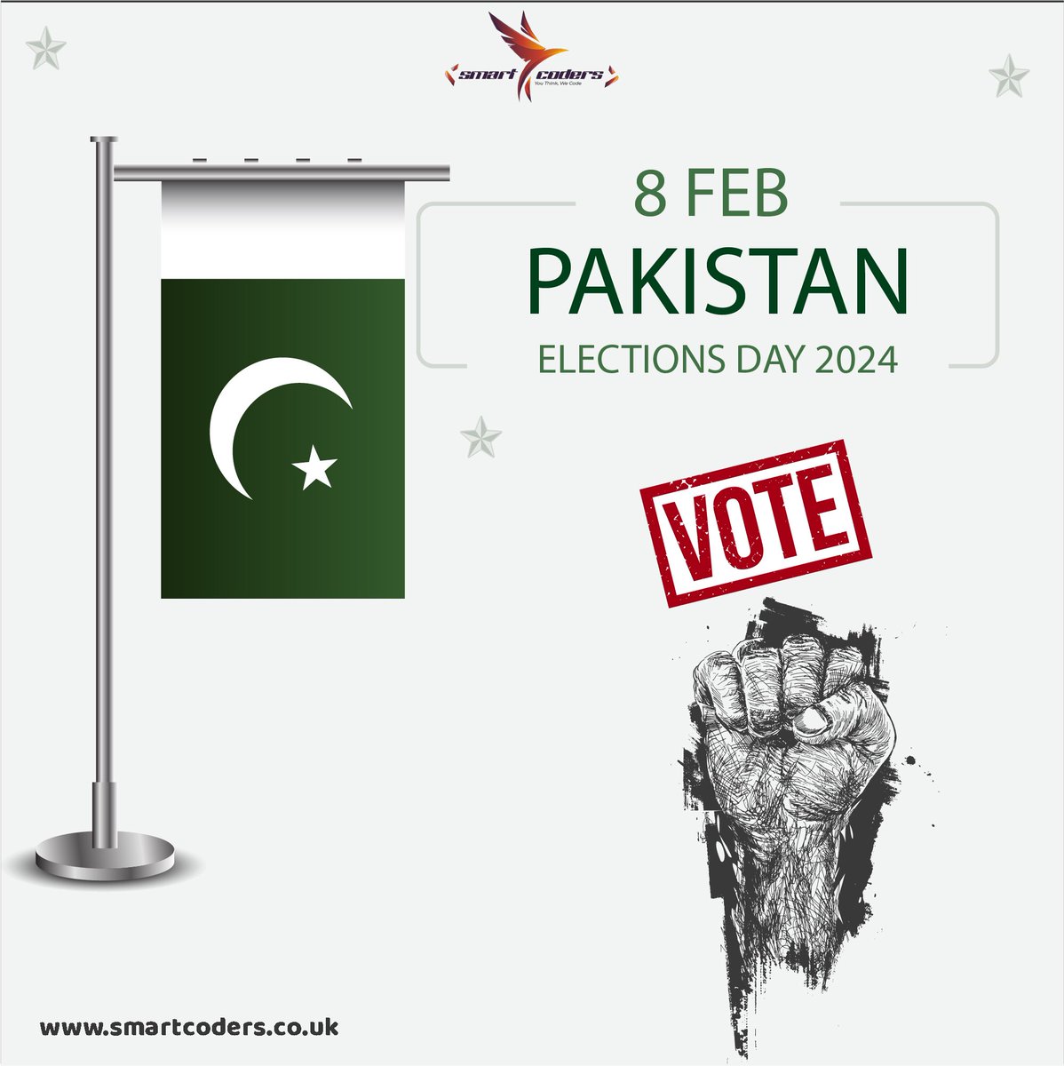 smartcoders_smc's tweet image. Vote for Pakistan…!!!
#vote #Election2024 #Pakistan #PakistanElection #PakistanElection2024 #PakistanElections #VoteForPakistan #Elecciones2024 #Elections2024Pakistan #Elections
#FutureLeaders