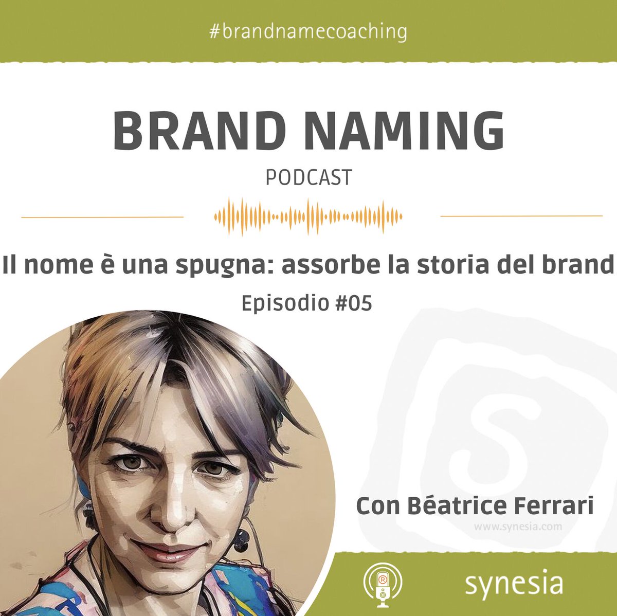 Il nome del brand risulta essere più contenitore o più contenuto?
 
Ho già avuto l’occasione di parlare dell’Effetto Spugna nel naming.
 
Approfondisco la riflessione in questa quinta puntata del mio Brand Naming Podcast

#naming #brandnaming #effettospugna #brandnamingpodcast