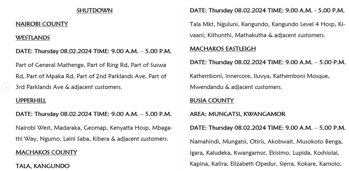 Kenya Power tweet media