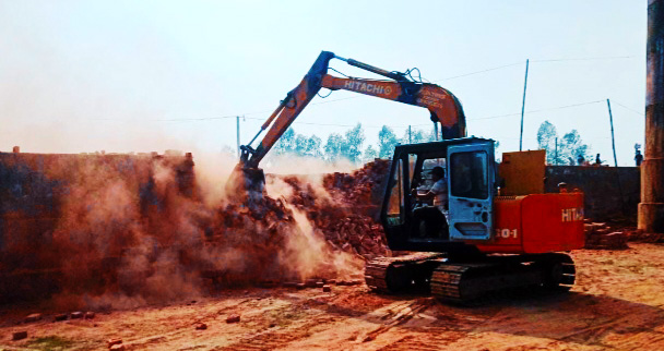 পরিবেশ অধিদপ্তরের ছাড়পত্র না থাকায় জামালপুরে ৪ ইটভাটাকে জরিমানা