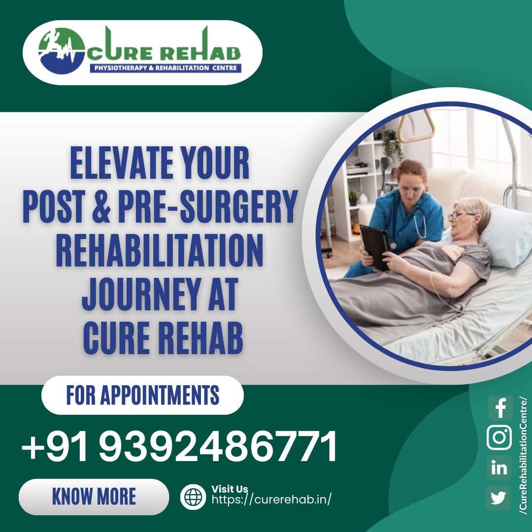 curerehabphysio's tweet photo. #CureRehab #RecoveryJourney #SurgeryRehabilitation #HyderabadRehabCentre #BestRehabilitation #TopPhysiotherapists #TransformativeRecovery #PostSurgeryRehab #PreSurgeryPrep #PhysioForLife #RehabilitationExperts #TopRehabFacility #PersonalizedCare #ExpertPhysiotherapy #RecoveryGoal https://t.co/SuH2SGF5Kz