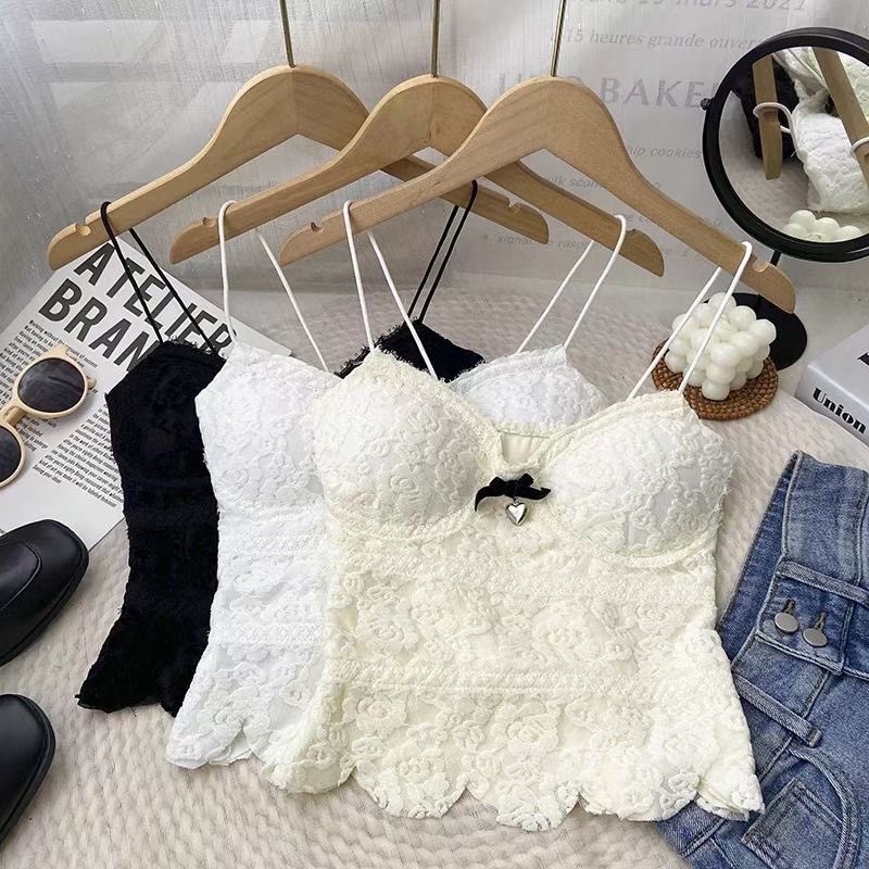 เสื้อสายเดี่ยวน่าร้ากก ใส่แล้วลูกคุณหนูมากๆๆๆๆๆ 💕🥰