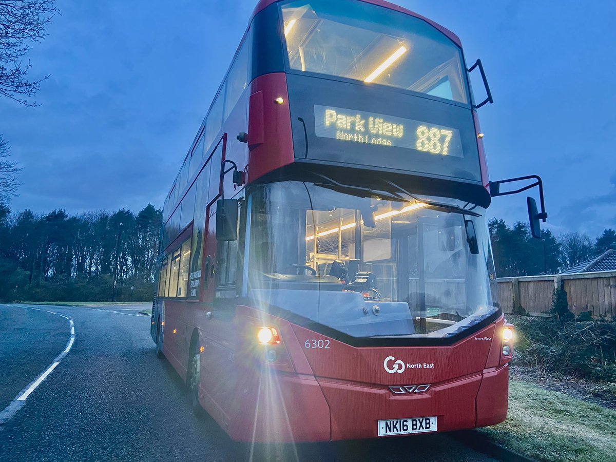thatNEbusdriver's tweet image. Todays first job is the school run! 6302 joins me for this short stint.

#busdriver #scholars #wrightbus