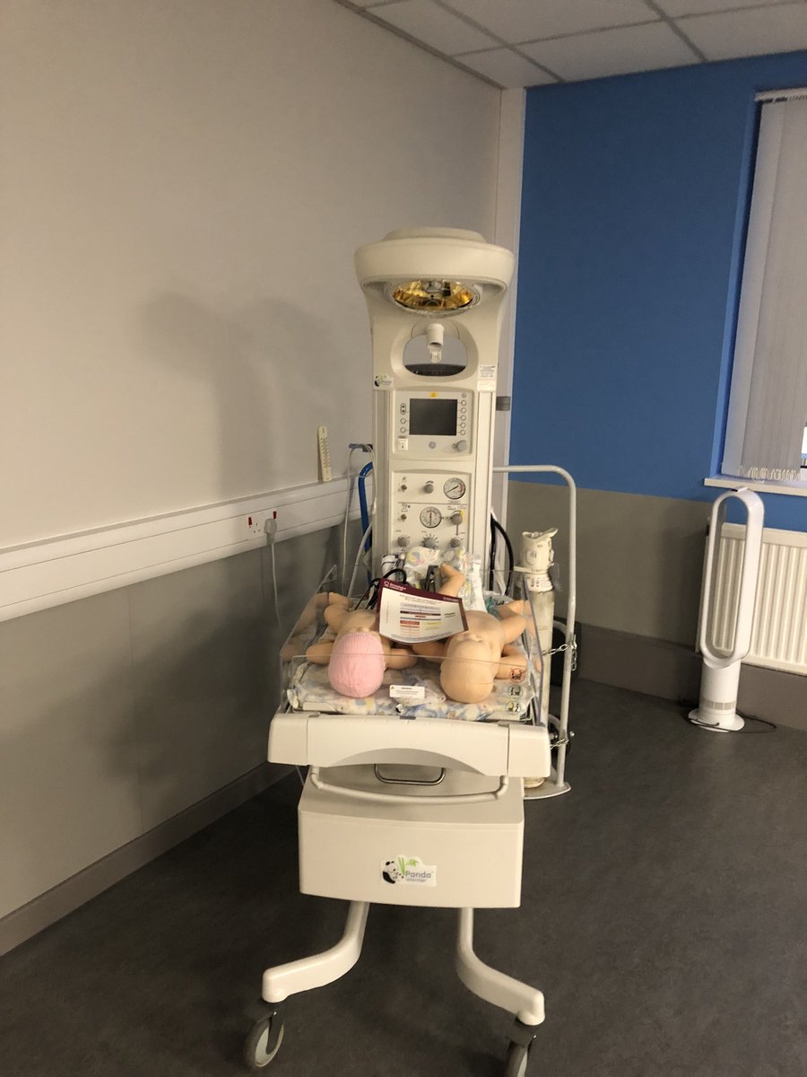 All set up for today’s newborn life support course- waiting to welcome candidates and faculty <a href="/SouthTees/">South Tees Hospitals</a> <a href="/ResusCouncilUK/">Resuscitation Council UK</a> @wyllie_jonathan