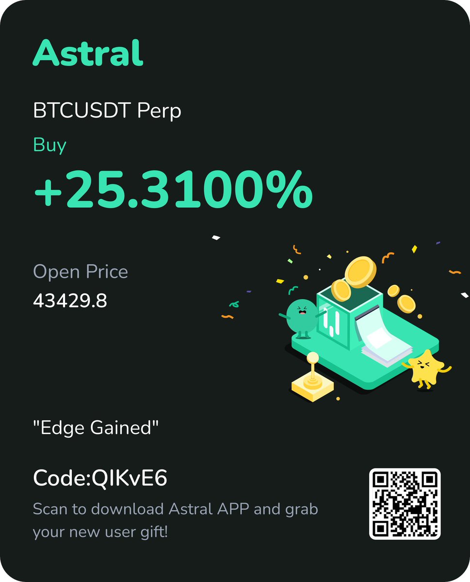 AstralCaptain1's tweet image. In the world of crypto, each small triumph is a step toward great success. 🌟💼 #KeepPushingForward #SmallWinsCount