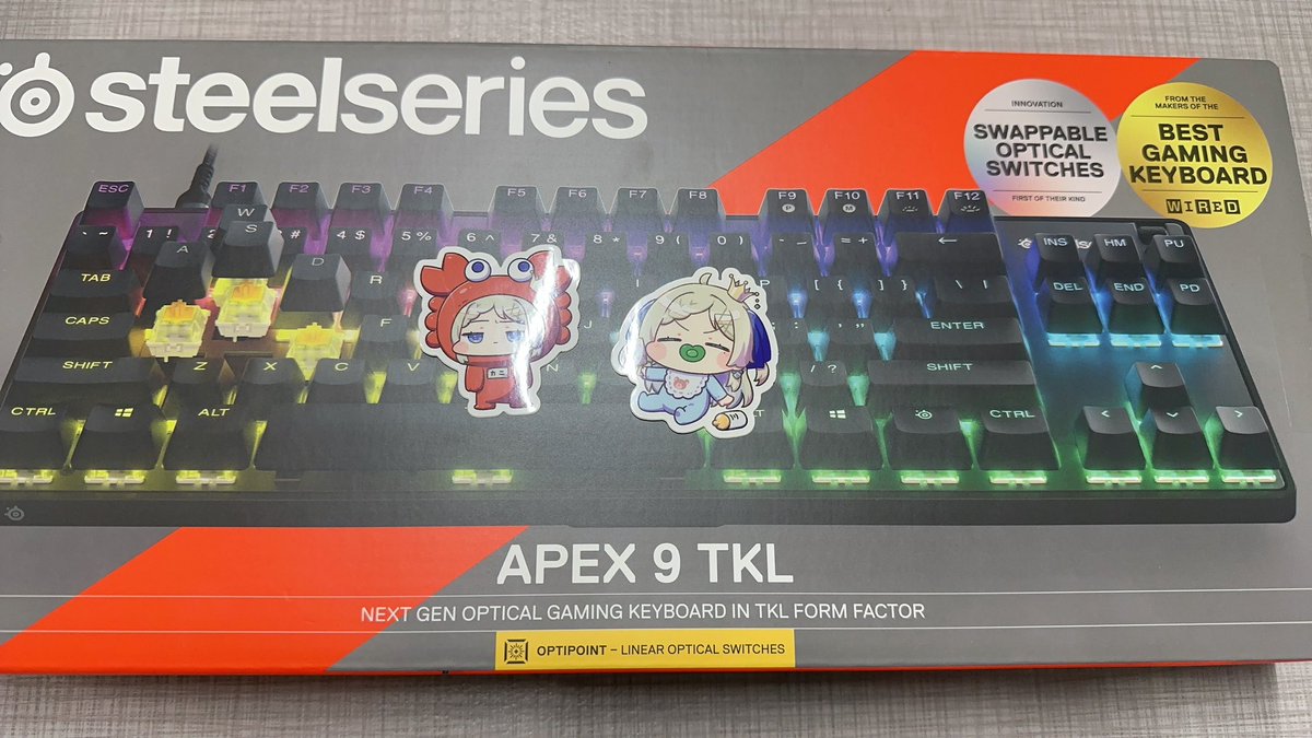 SupinaSuisei's tweet photo. #stealseries のAPEXシリーズ
社長がめっちゃいいって自慢してくる‼️
スピナも欲しい😫✨✨✨ https://t.co/QvysDXzpcd
