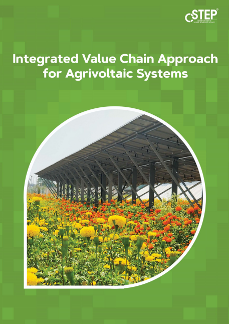 CSTEP_India's tweet photo. Our latest #PolicyBrief makes a case for using an integrated value chain approach to boost the commercial viability and uptake of #agriPV systems.

Read more: https://t.co/iuGslOsIeU

#PV #PhotoVoltaic #Solar #India https://t.co/Hzk9tb87e8