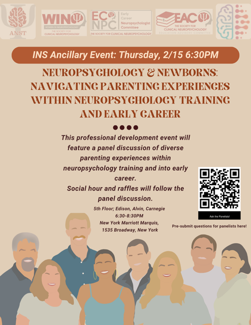 Less than 1 week away from #INS2024inNYC Be sure to join us Thursday 2/15/2024 for 2 great early career #neuropsychologist events! <a href="/SCN_WIN/">Women in Neuropsychology (WIN)</a> <a href="/APADivision40/">Society for Clinical Neuropsychology</a> <a href="/Div40ANST/">DIV40ANST</a> <a href="/INSneuro/">INS</a>