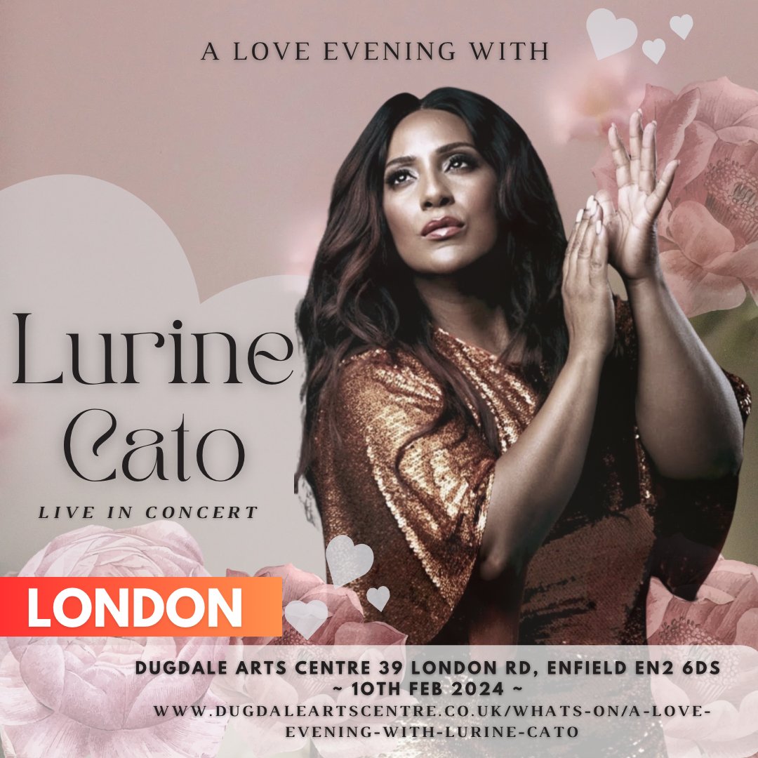 GET TICKETS FOR MY LOVE CONCERT IN   LONDON Saturday 10th February 👇🏽👇🏽 dugdaleartscentre.co.uk/whats-on/a-lov… ;