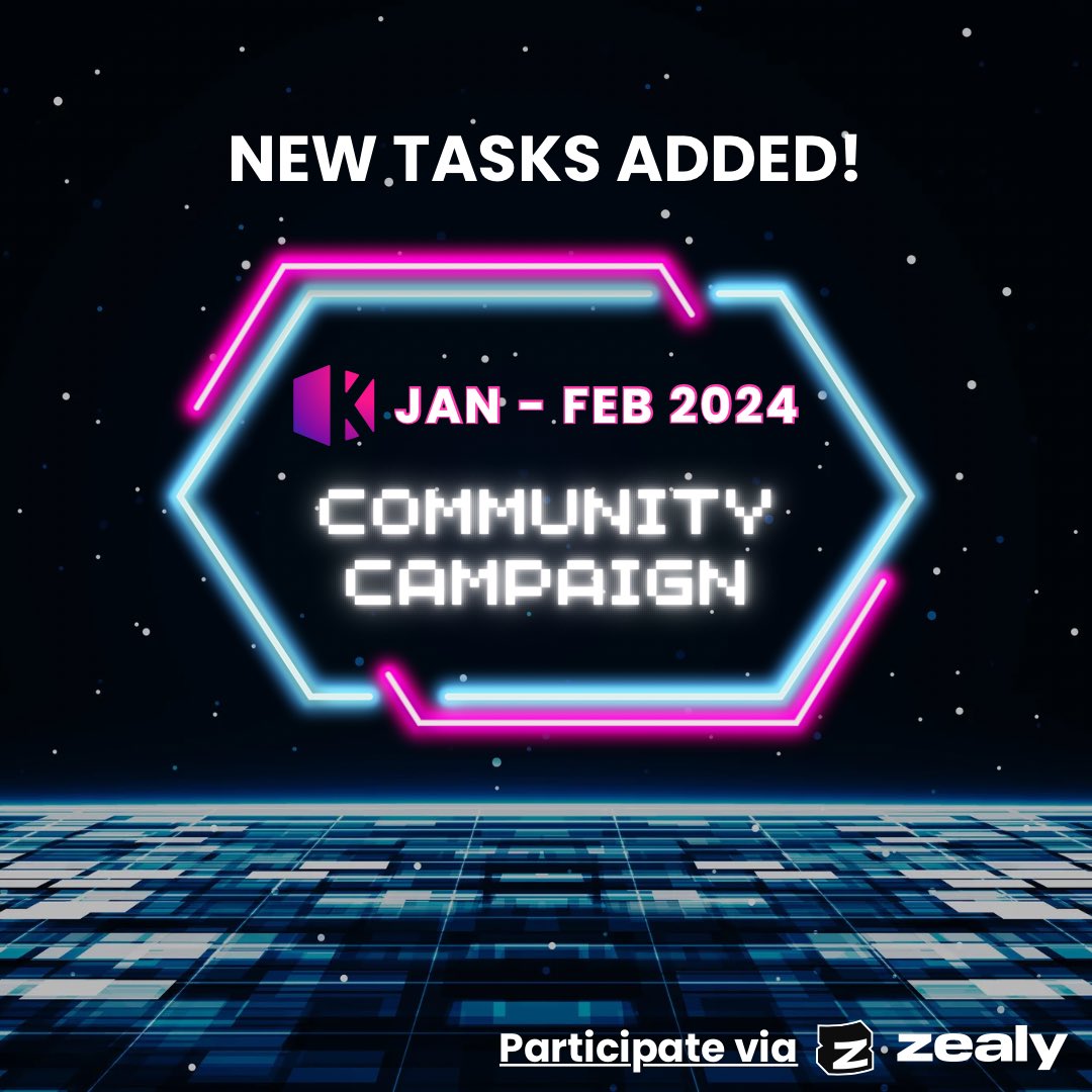 Kubecoin_'s tweet photo. 📣 New tasks have been added to the KubeCoin Community Campaign!
Complete them now👇
https://t.co/pdevJwMYPm
💰50,000 $KUBE up for grabs!
#ZealyCampaign #KubeCoin #CryptoGiveaway https://t.co/tymjYETEPJ