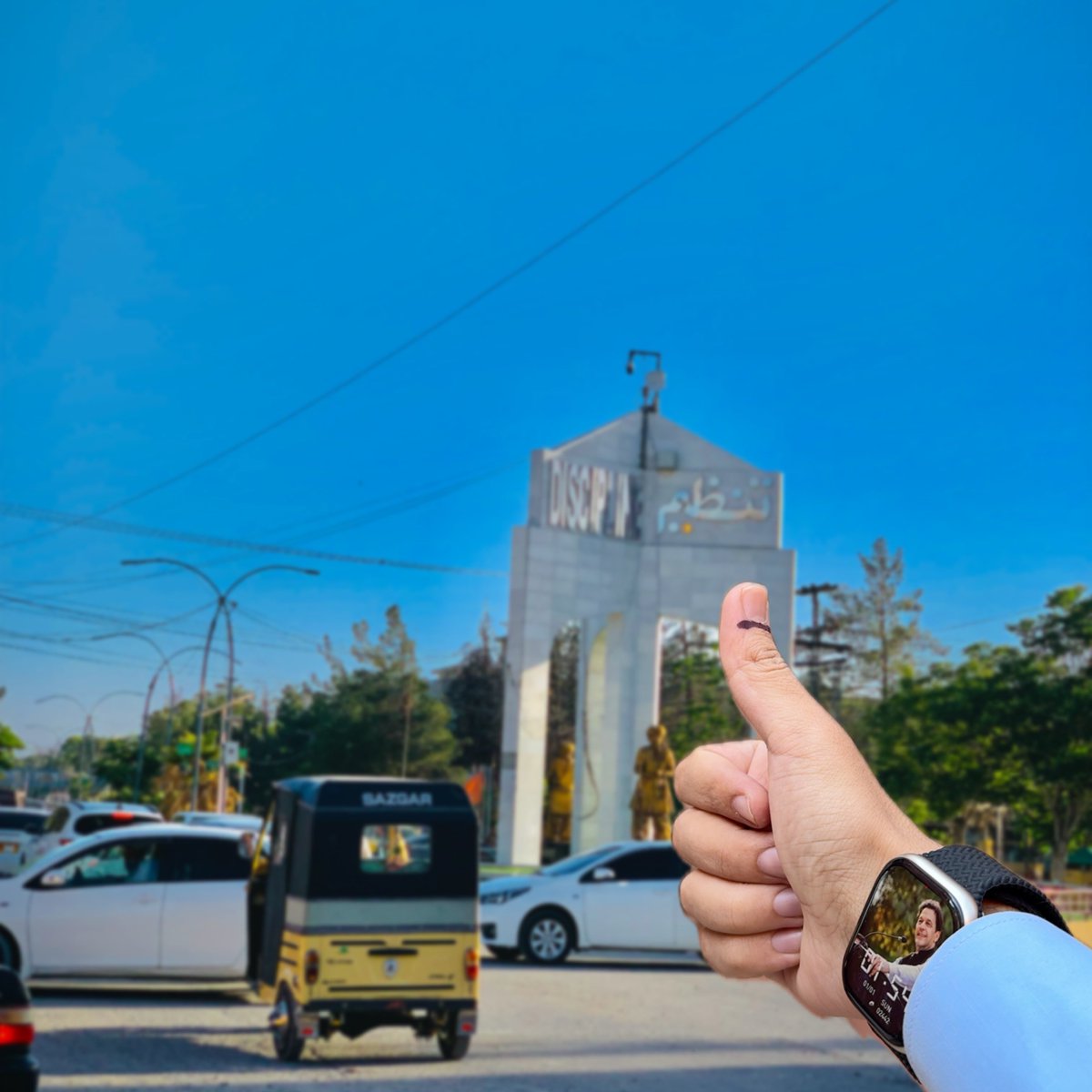 These elections are quite personal to most of us, bound primarily by emotion.   head over to your polling station right now and vote for 🇵🇰   my vote is for PTI, always and forever! 
#Election2024 #PakistanElection