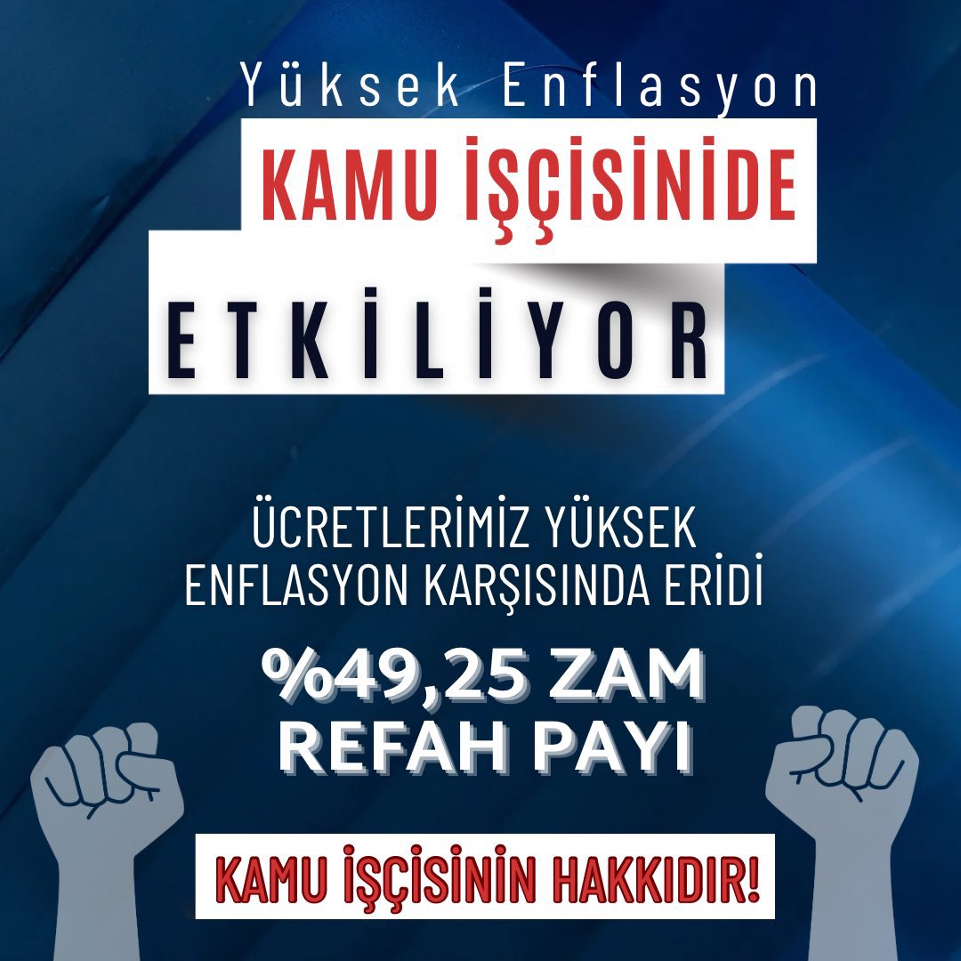 750 bin kamu işçisi  #EkProtokol mağduru!
Aileleri ile birlikte 3 milyon kişi…
Haklı talepleri artık duyulmalı, karşılanmalı!
Biz seslerini duyuyoruz!
 #Kamuişçileri