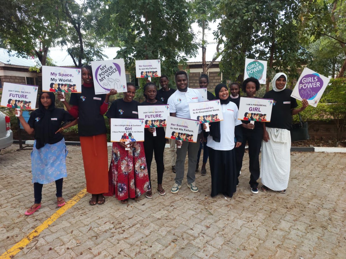 A walk procession to sensitive communities in isiolo to the end the practice of fgm. The call is ; #endfgm #HerVoiceMatters @ActionAid_Kenya @TheGirlGen @kenya_isiolo @Isioloadvocacy @ActivistaIsiolo