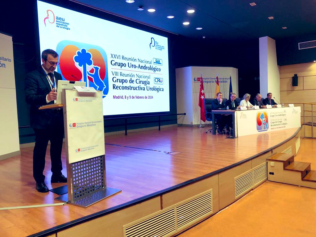 Comienza la XXVI Reunión Nacional del Grupo de Andrología y la VIII Reunión Nacional del Grupo de Cirugía Reconstructiva <a href="/AndroAEU/">Grupo Andrología AEU</a> <a href="/CRUaeu/">CRUaeu</a>