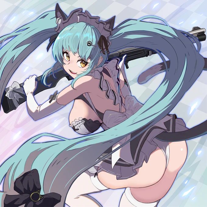 アンカインドなメイドのプリバティさん 戦闘モード!#NIKKE #ニケ #メガニケ #プリバティ 