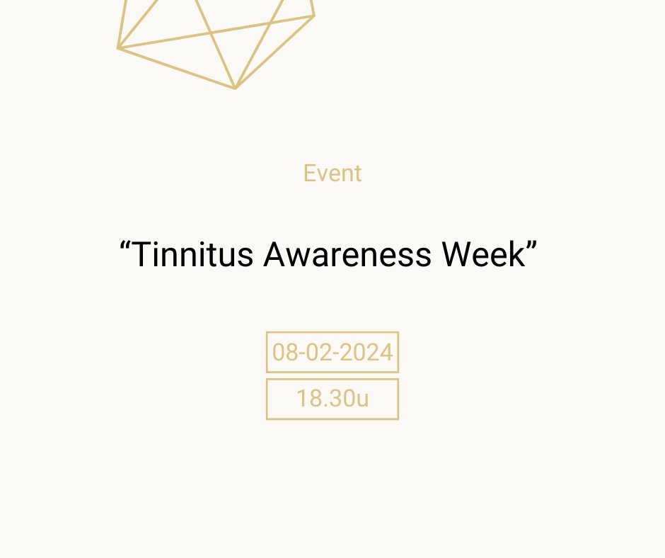 'Tinnitus Eire' organiseert een Research Talk met professor Sven Vanneste
REGISTRATIE: gbhi.zoom.us/.../register/W…
Voorproefje van de film:
youtu.be/ALhIsWUD8Lo?si…
tinnituseire.ie
#tinnitus #tinnitusawareness #TinnitusAwarenessWeek #brai3n