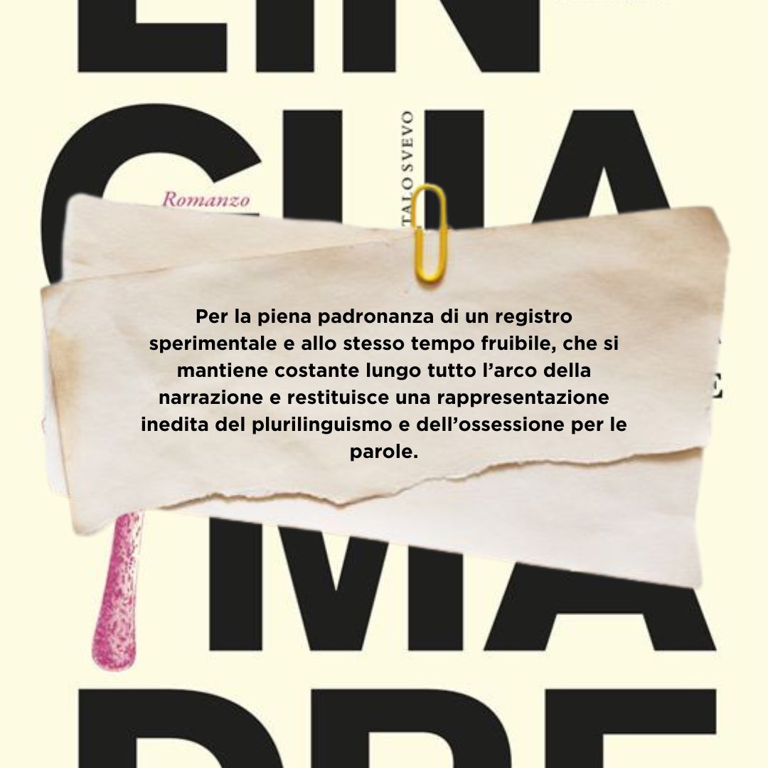 Il libro finalista che ha vinto il #POP22 è un altro titolo di @italosvevolibri: Lingua madre di Maddalena Fingerle. #unPOPdistoria #premioperaprima #POP2024