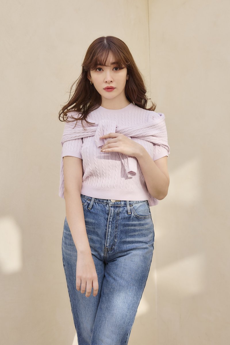 Essential Cable Knit Set　herlipto Essential Classic Cable Knit Set