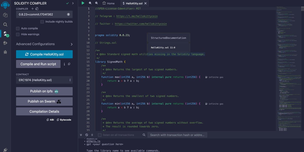 HelloKittyCoin's tweet image. #HelloKitty is ready for ERC1974!