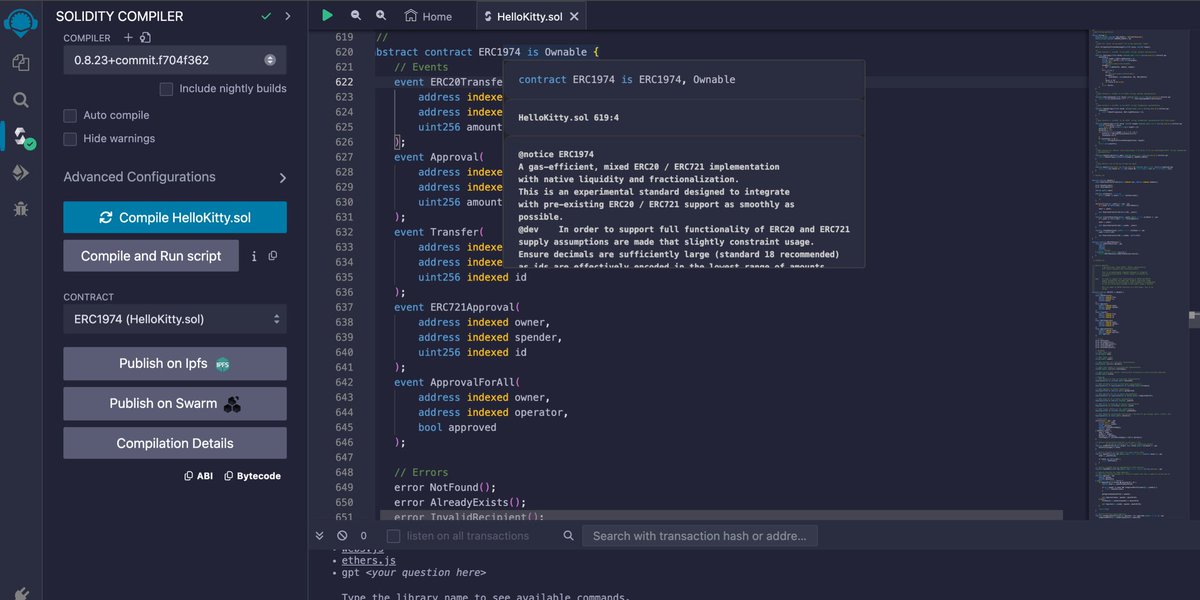 HelloKittyCoin's tweet image. #HelloKitty is ready for ERC1974!