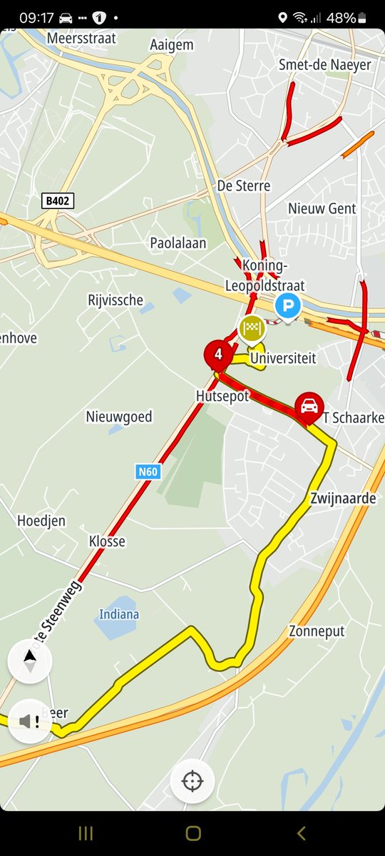 Verkeerslichten aan Technologiepark Zwijnaarde <a href="/TechLaneCampusA/">Tech Lane Ghent Science Park</a> leiden tot grote files <a href="/wegenenverkeer/">Agentschap Wegen en Verkeer</a> <a href="/LydiaPeeters/">Lydia Peeters</a> #werkenwordtbeloond